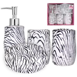 Set accessories for bathroom rooms 4 etc Zebra 888-06-023