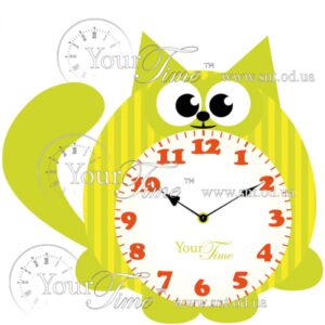 Clock wall Cat child 30 x 4,5 x 28 cm 05-227