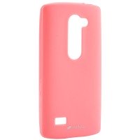 Чохол для сматф. MELKCO LG Leon Poly Jacket TPU Рожевий