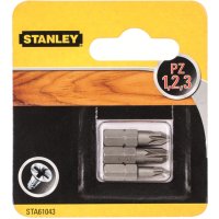 Акс.инстр Stanley Биты Pz1, Pz2, Pz3, 25мм, 3шт.