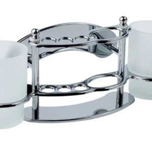 Holder for cup, Toothbrush brush and dental paste KRONER CV022906