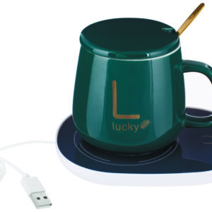 Cup porcelain Lucky 400 ml from heated from USB BonaDi 984-215