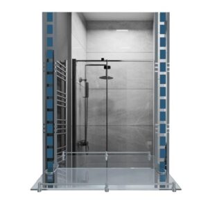 Mirror at bathroom from полочкой KRONER Belantis 70x50 cm CV022930