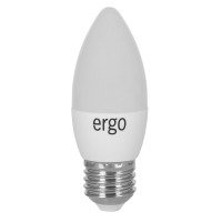 Lamp ERGO Standard C37 E27 6W 220V Тепл.Bel. 3000K Mat. н/Дим.