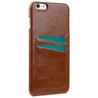 Чехол для сматф. MELKCO iPhone 6 Plus - M PU Leather Dual Card Коричневый