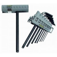 Набір Stanley  "HEX GRIP" ключів шестигранных, 9шт.