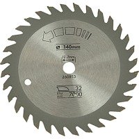 Ax.инстр PIRANHA  Disk saw, accurate cut 140x12,7мм, 32зуб.