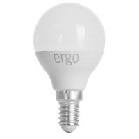 Lamp ERGO Basic G45 E14 6W 220V Nate.Bel. 4100K Mat. н/Дим.