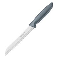 Knife TRAMONTINA PLENUS grey knife д/хлеба 178мм -12 PC box (23422/067)