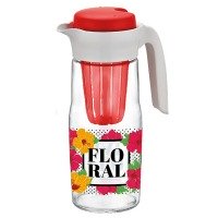 Jug RENGA DAISY RED DEC /1.4 l
