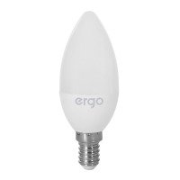 Lamp ERGO Standard C37 E14 6W 220V Тепл.Bel. 3000K Mat. н/Дим.