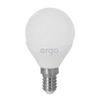 Lamp ERGO Standard G45 E14 6W 220V Nate.Bel. 4100K Mat. н/Дим.