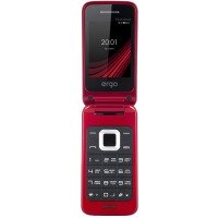 Мобільний телефон ERGO F244 Shell Dual Sim (червоний)