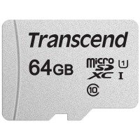 карта памяти TRANSCEND microSDXC 300S 64GB UHS-I U1 no ad