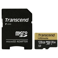 map memory TRANSCEND microSDXC 128GB UHS-I U3 MLC (R95,W60MB/s)