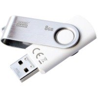 Флеш-драйв без логотипа GOODRAM UTS2 8 GB bulk Белый