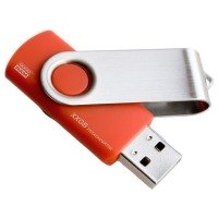 Флеш-драйв без логотипа GOODRAM UTS2 8 GB bulk RED