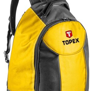 Topex 79R450 Backpack for tool, polyester, 25 внутр.karmas, телеск. a pen, wheel, adjustable straps