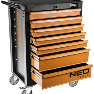 Neo Tools 84-222 Truck for tool, 7 boxes, 680x460x1030мм, capacity 280 kg, steel housing