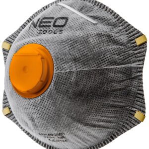 Neo Tools 97-301 Пылезащитная напівмаска з активованим вугіллям FFP2, з клапаном, 3 шт.