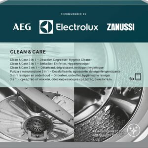 Electrolux Set for cleaning washing and посудомоечных machines, 6 sachet x 50 c