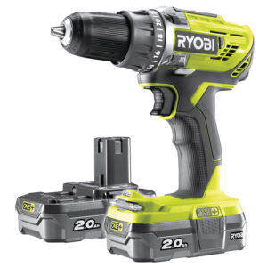 Ryobi Шуруповерт R18DD3-220S accumulator, 18В, 2-Speed.,2ч-аккум.,2.0 А/ч,a bag