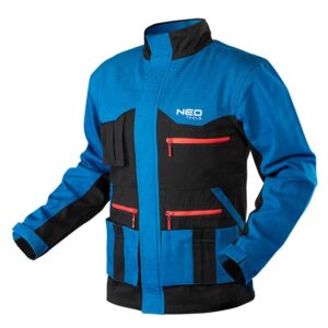 Neo Tools Working jacket blue HD+[81-215-M]