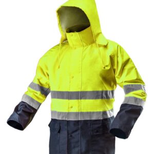 Neo Tools Working jacket increased visibility, Oxford 300D , желтая[81-720-XXXL]