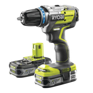 Ryobi Шуруповерт-drill ONE+ R18DDBL-225B 18В, 2х2.5Ач бесщеточный