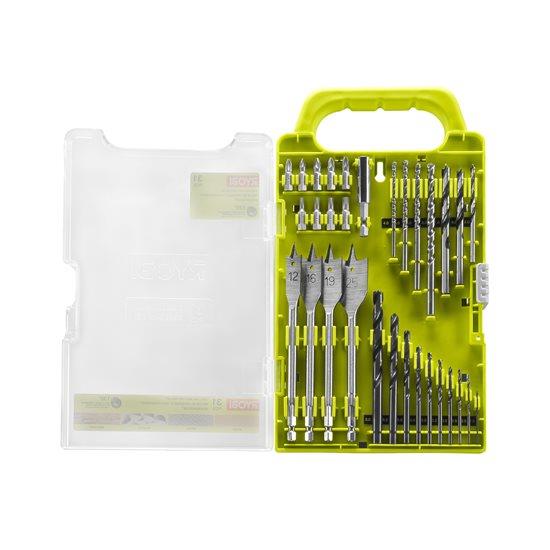 Ryobi Набір сверл і біт RAKDD31, 31 шт