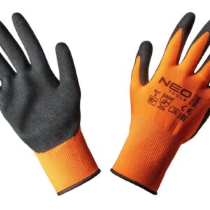 Neo Tools 97-642-10 Gloves working, polyester from нитриловым coated (sandy), R. 10
