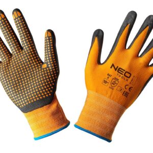 Neo Tools 97-621-10 Gloves working, nylon from нитриловыми points, R. 10