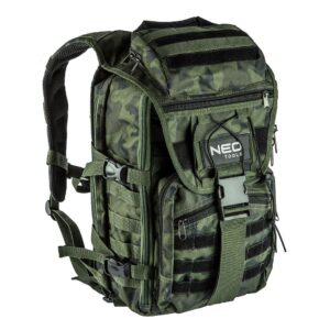 Neo Tools 84-321 Backpack CAMO, 22 pocket, strengthened, polyester 600D, 50х29.5х19 cm