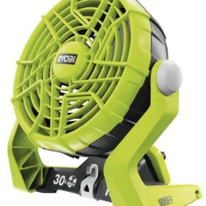 Ryobi Вентилятор R18F-0 ONE+, 18В, лопасть 20см, 2 скорости (без АКБ и ЗУ)
