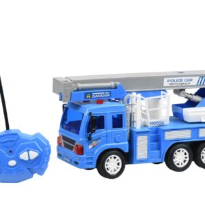 Машинка на р/у Same Toy CITY Кран синий F1630Ut