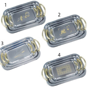 Set of 3 trays Bohmann BH 6933