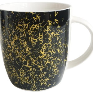 A cup LIMITED EDITION LETTERS 390 ml mix (17B550ABCD)