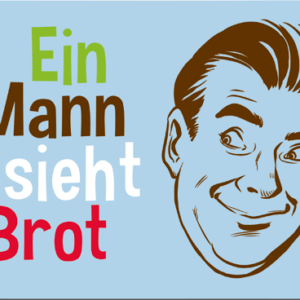 Доска для сервировки Emsa Classic ein mann sieht brot 23,5 cм EM513547 Emsa