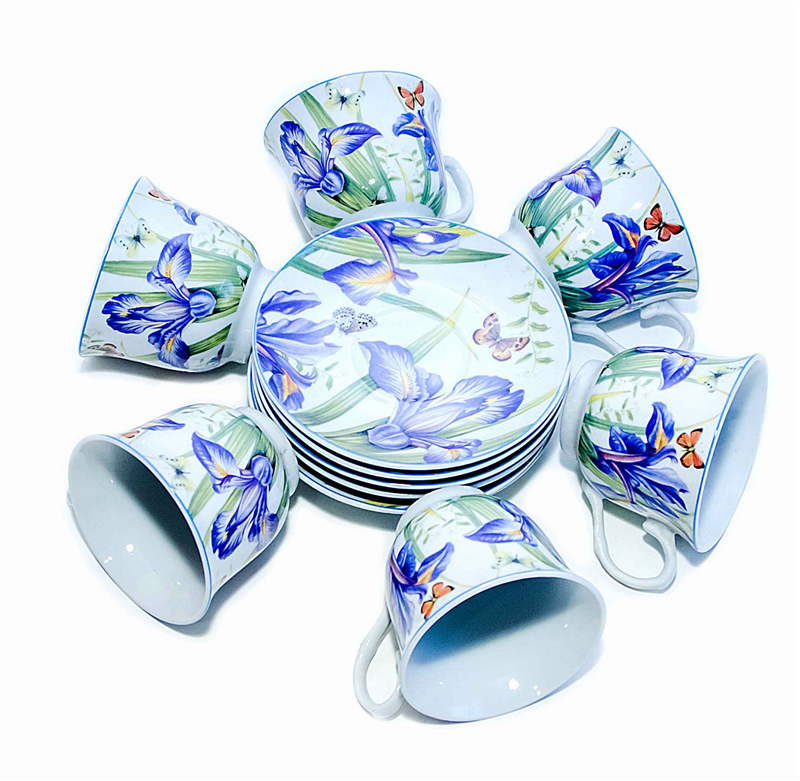 Tea set Оселя of 12 items 21-245-004