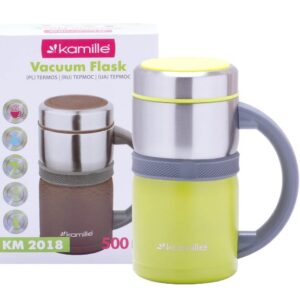 Термокружка Kamille Lime 500 ml of stainless become KM-2018SL