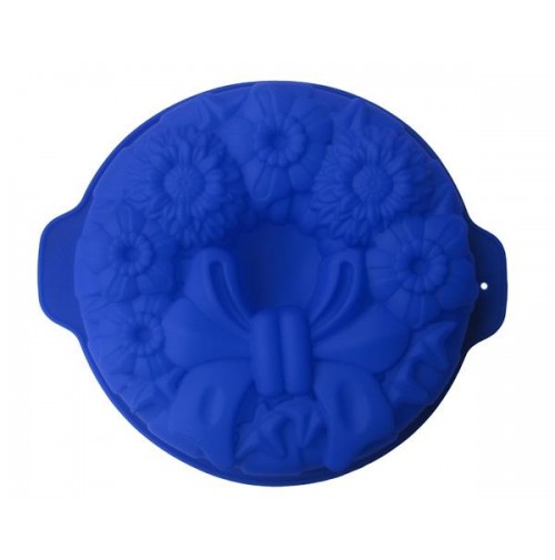 Silicone the form Flowers and Bow НН-662