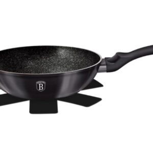 Пательня-вок Ø28 см Berlinger Haus Metallic Line Carbon Pro Edition BH-6900