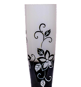 Vase Symphony 31,5 cm GlassStyle Х039 Symphony
