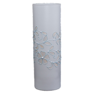 Ваза 26,5 см GlassStyle X021 Vanilla blue