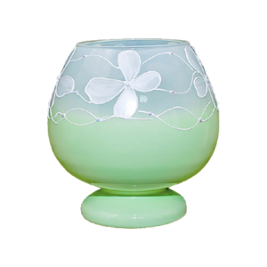 Vase 23 cm GlassStyle X028 Summer light green