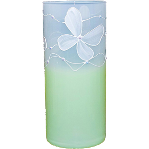 Vase 19,5 cm GlassStyle X024 Summer light green