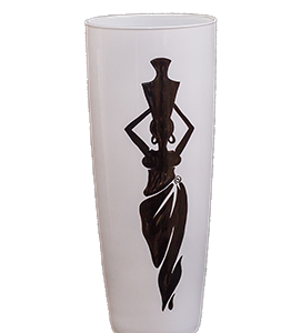 Ваза Арабеска 31,5 см GlassStyle Х039 Arabesque