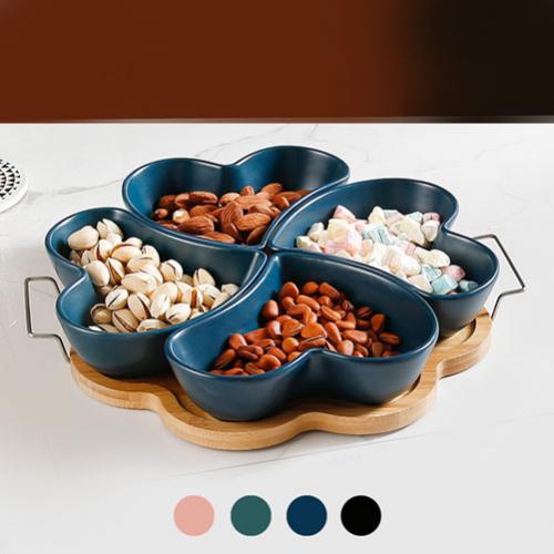 Менажниці на підставці Colored 5пр/наб 32*29.5см YG01129