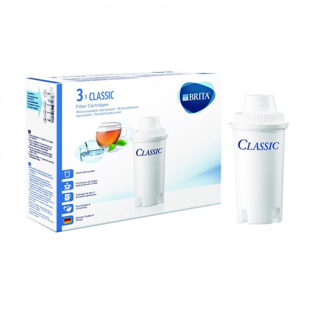Набір картриджів Brita Classic 3 PC 100281