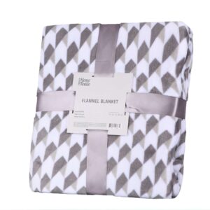 Plaid Ardesto Flannel 200х220см геометрія 100% поліестер ART0105PB